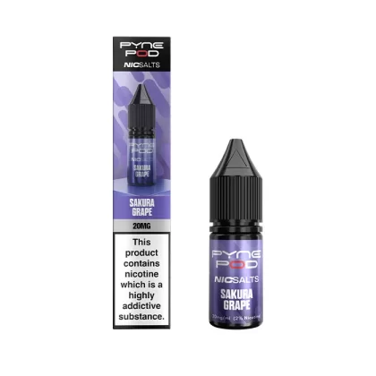 Sakura Grape Nic Salt E-Liquid by Pyne Pod - 20 mg - High Strength