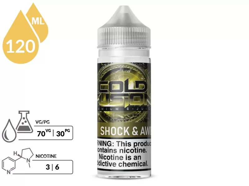 Shock & Awe COLD FUSION 120ml - Image 2