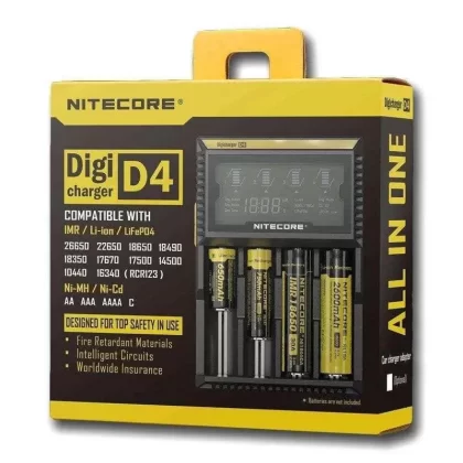 Nitecore D4 Charger - Ejuicewarehouse