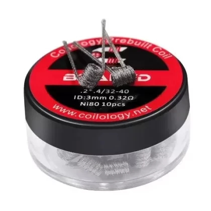 Coilology Premade Braided Coils 10pcs