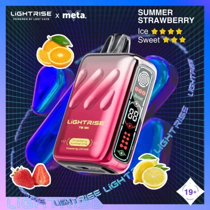 Lost Vape Lightrise TB 18K Disposable Vape – Summer Strawberry