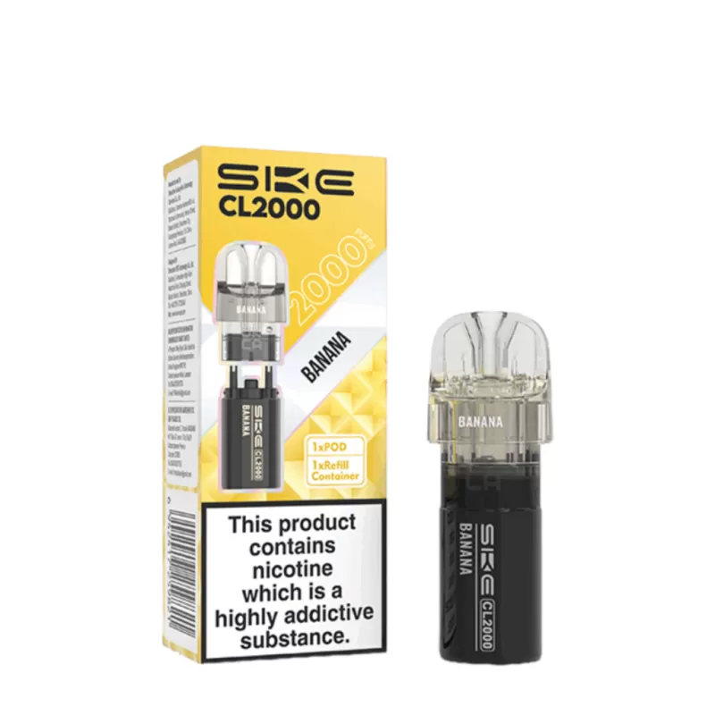 SKE CL2000 Prefilled Replacement Pods - Peach Ice - Image 2