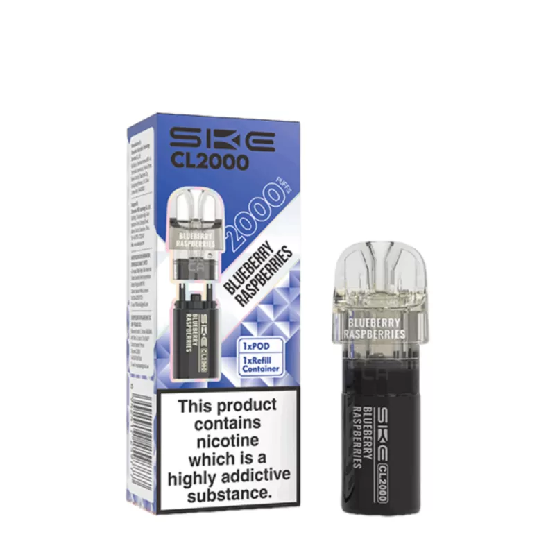 SKE CL2000 Prefilled Replacement Pods - Peach Ice - Image 3