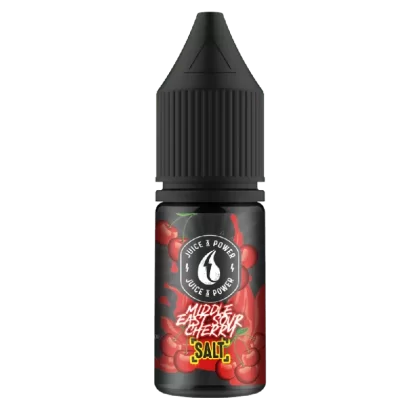 MIDDLE EASTERN SOUR CHERRY NICOTINE SALT E-LIQUID BY JUICE N POWER