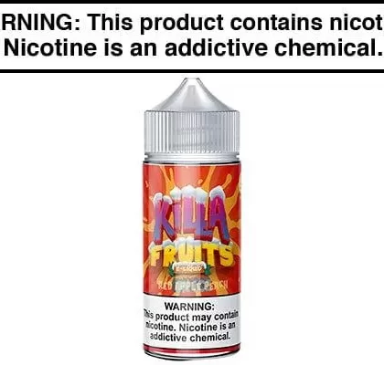 RED APPLE PEACH ICE BY KILLA FRUITS 100ML - Vapejuice