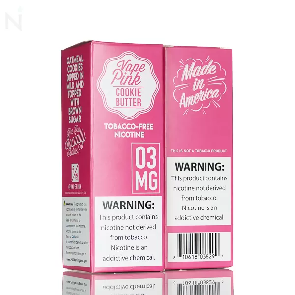 Vape Pink by Propaganda E-Liquid - Cookie Butter - 100mL - Image 3