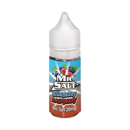 Mr Salt saltnic Blueberry Raspberry Vape Juice - 10 Pack - 10mg