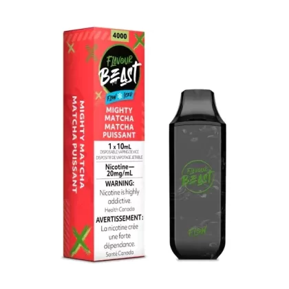 Flavour Beast Flow Rechargeable Disposable 4000 Puffs – Mighty Matcha Iced - Eliquidsupply