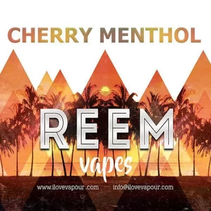 Cherry Menthol Premium e juice by Reem vapes - 12mg