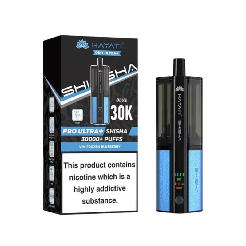Hayati Pro Ultra Plus Shisha 30K Prefilled Pod Vape Kit - Magic Love / Lady Killer - Image 3
