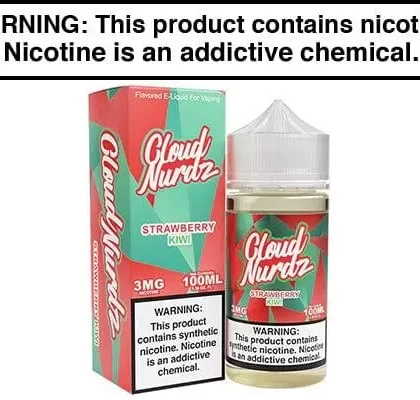 STRAWBERRY KIWI BY CLOUD NURDZ TFN 100ML - Vapejuice