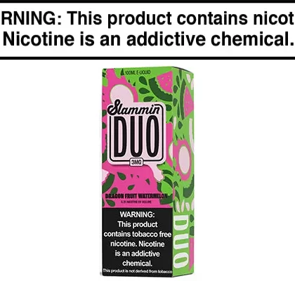 DRAGON FRUIT WATERMELON BY SLAMMIN DUO SALTS 30ML