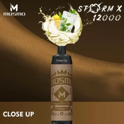 Mosmo Storm X Disposable Vape – 12K Puffs – Shisha Vape – Close Up