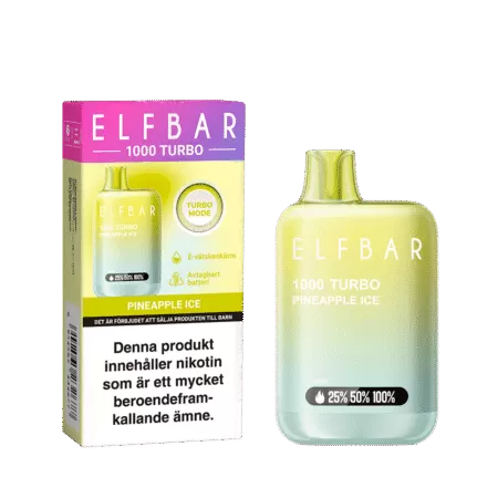Elfbar Turbo Pineapple Ice 20mg