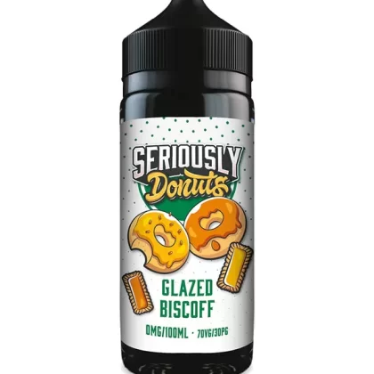 Seriously DONUTS Glazed Biscoff E Liquid 120ml - 0mg