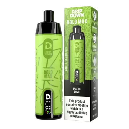 Drip Down Bold Max Magic Love – 15000 Puffs 3mg DTL Disposable Vape
