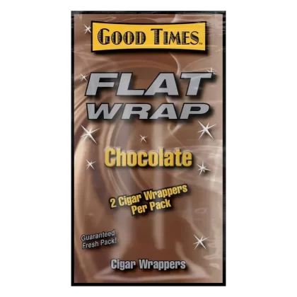 Good Times Chocolate Flat Wraps