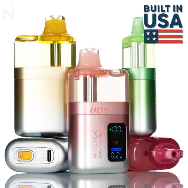 iJoy XP50K 0% Zero Nicotine Disposable Vape - 20mL - Blue Razz Ice