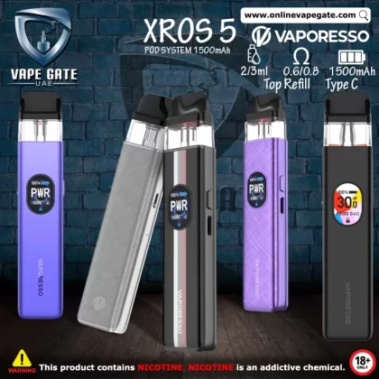 VAPORESSO XROS 5 POD SYSTEM 1500mAh - Lavender Purple
