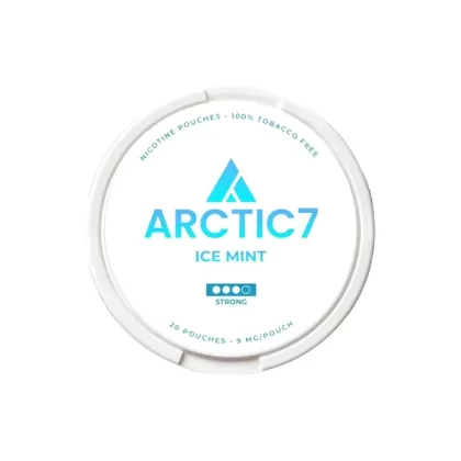 Arctic7 Ice Mint Slim Nikotinbeutel – Stärke 9 mg, 20er-Pack - Ejuicewarehouse