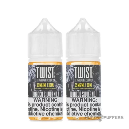 Twist Salt Nic – Tobacco Silver No. 1 60mL - Nicotine Strength#35mg>50mg