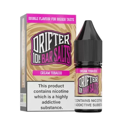 Drifter Bar Salts Cream Tobacco Nic Salt E-Liquid