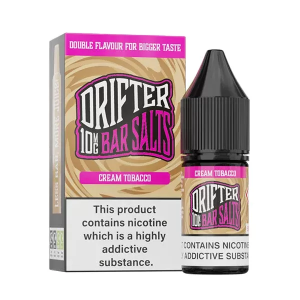 Drifter Bar Salts Cream Tobacco Nic Salt E-Liquid