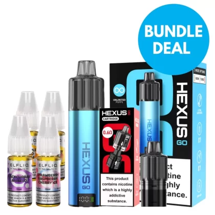 Hexus Go & 20mg Elfliq Bundle - Vape Product; Vape Product (E8EB99)