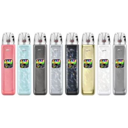 Uwell Caliburn G4 Pod System Kit - Flamingo Red, Glacier Blue (FFA9AE)
