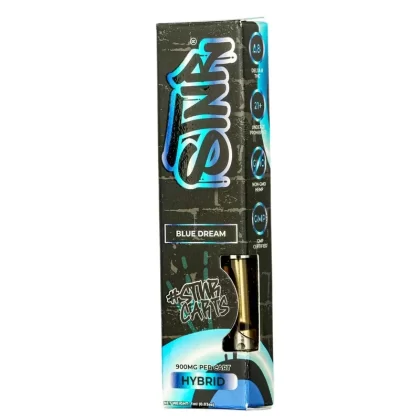 STNR Delta 8 Cartridge – 900mg - Strain#Northern Lights>Tropic Thunder>Blue Dream>Sour Pebbles (443CA8)
