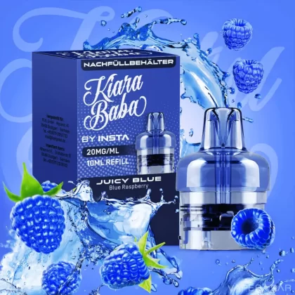 Kiara Baba Vape Pod – Juicy Blue - Blaubeere