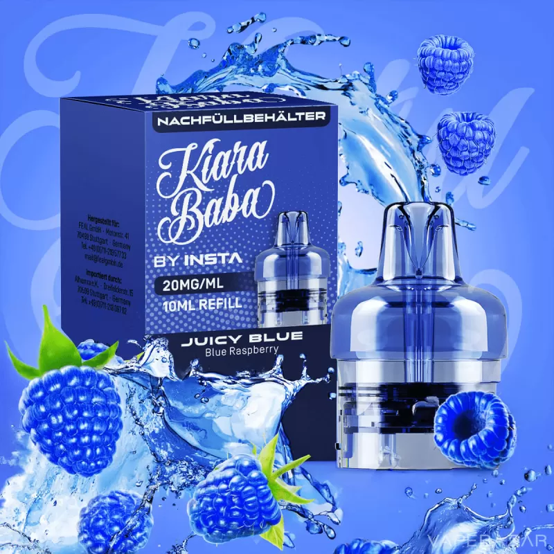 Kiara Baba Vape Pod – Juicy Blue - Blaubeere