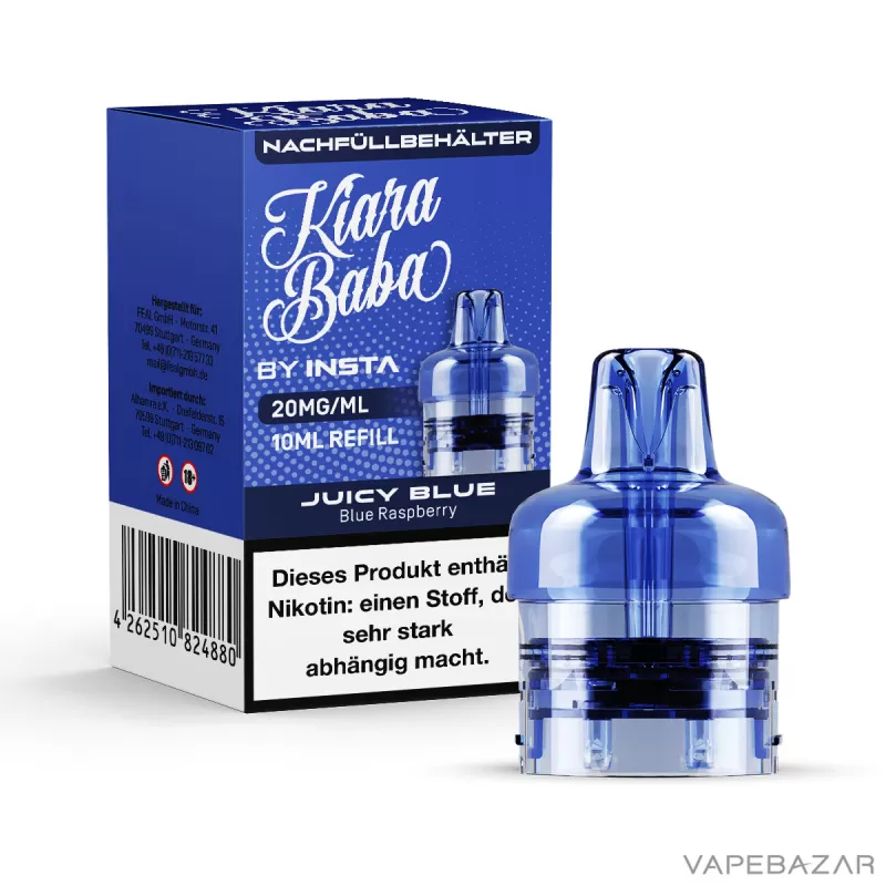 Kiara Baba Vape Pod – Juicy Blue - Blaubeere - Image 3