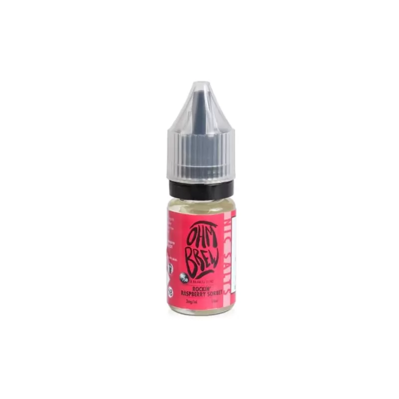 Rockin Raspberry Sorbet Nic Salts E-Liquid (10ml)