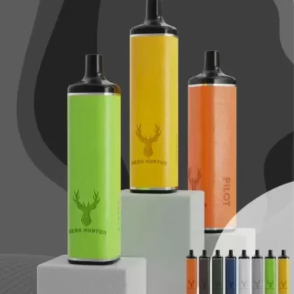 Original Pilotvape Elk Max Rechargeable Disposable Vape Pen Device 5000 Puffs 600mAh ( )