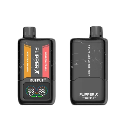 Rufpuf Flipper X Disposable – Mexican Mango + Georgia Peach 50mg (40000 Puffs)