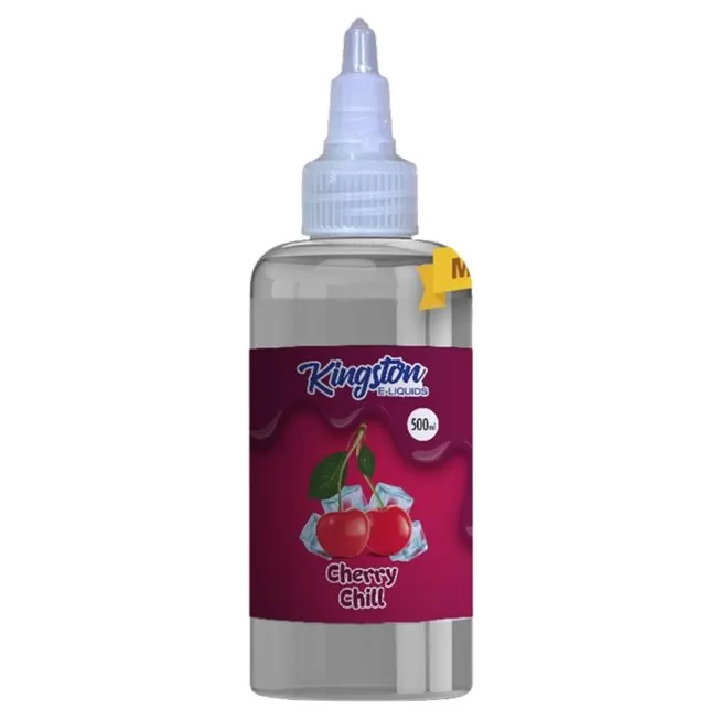 Kingston E-liquids Chill 500ml Shortfill - Blackcurrant Chill / Yes - Image 2