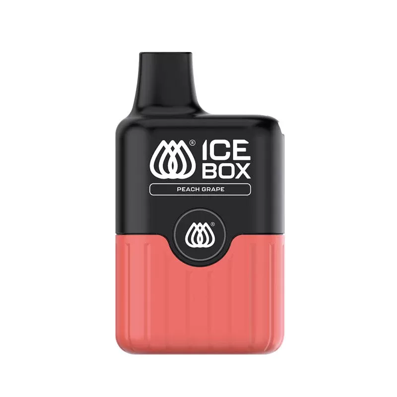 Peach Grape AquaVape Ice Box Disposable Vape