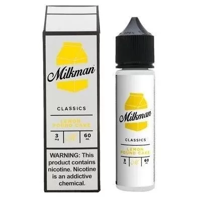 LEMON POUND CAKE E LIQUID BY THE MILKMAN – CLASSICS 50ML 70VG