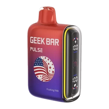 Fcuking Fab Geek Bar Pulse Patriot Edition - Consumer; Vape Product; 5 Pack, Single