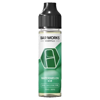 Watermelon Ice Shortfill by Bar Works – 50ml