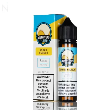Air Factory E Liquid - Kookie Krunch - 60ml - 6mg