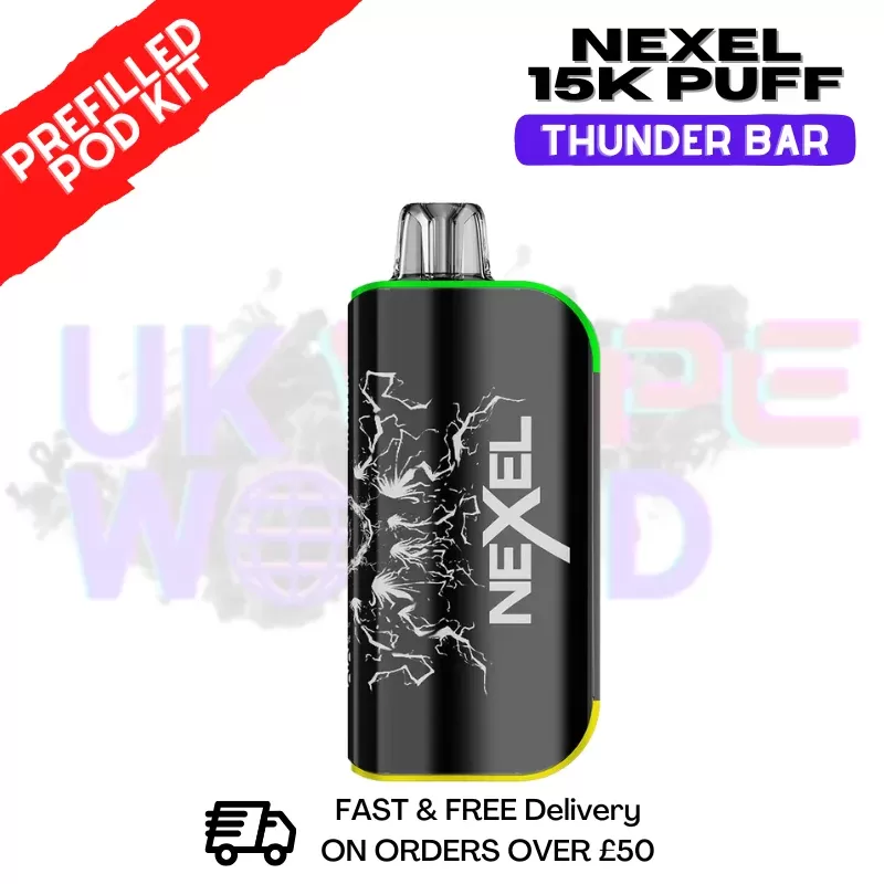 Kiwi Passionfruit Guava Nexel 15K Thunder Prefilled Pod Kit