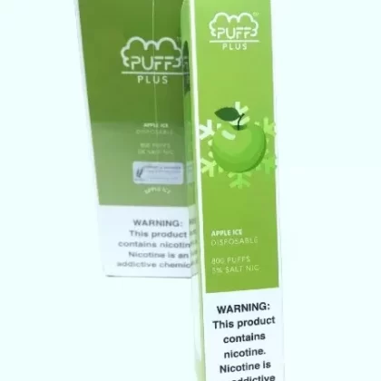 Puff Bar Plus -Disposable Vape Device – Apple Ice