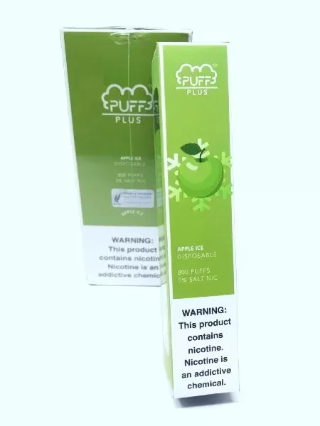 Puff Bar Plus -Disposable Vape Device – Apple Ice