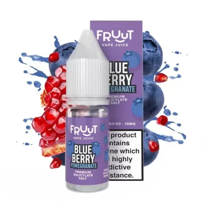 Fruut Salt Blueberry Pomegranate – 10ml Nicotine Salt E-Liquid
