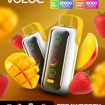 VOZOL VAPE STAR 20000 Strawberry Mango - Crownbar Vape