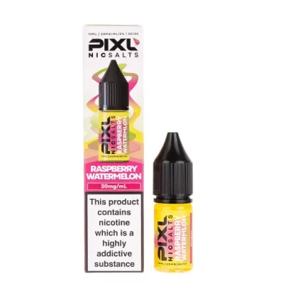 Raspberry Watermelon Nic Salt E-Liquid by Pixl