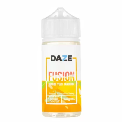 Daze Fusion – Orange Yuzu Tangerine 100mL Citrus Vape – 70VG