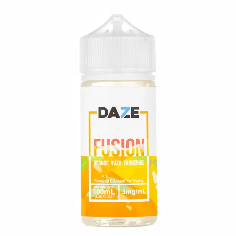 Daze Fusion – Orange Yuzu Tangerine 100mL Citrus Vape – 70VG